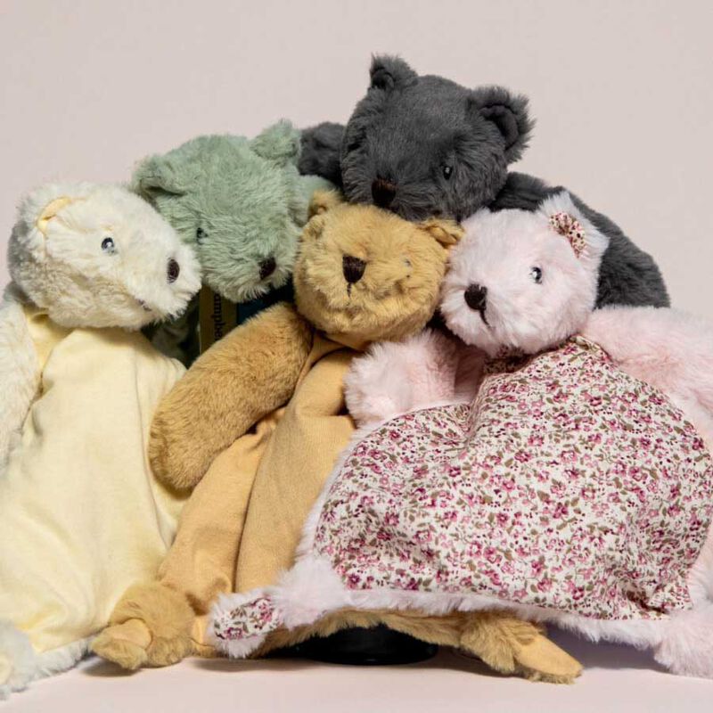 Lily & George Littlefoot Bear Comforter image number 1